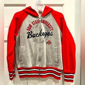 Women’s Ohio State Full zip hoodie. Size XL